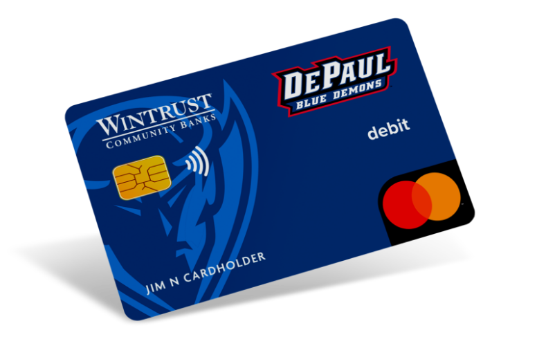 DePual Blue Demons Debit Card